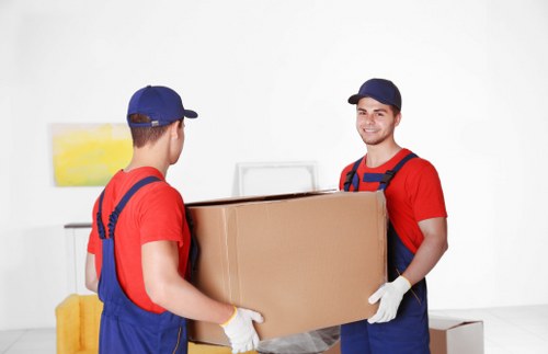 Moving truck from Manandvan Office Removals ready for an office move