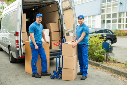 Manandvan team providing comprehensive office moving services